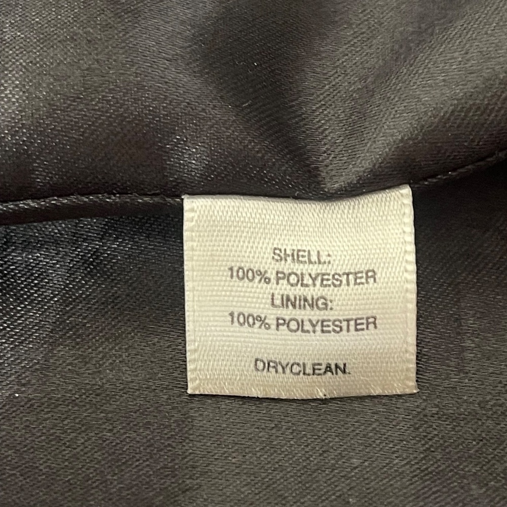 White House Black Market Black Trench Coat Size 00 - Picture 16 of 16